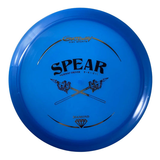 Gateway Disc Sports Spear | Diamond | Blue/Gold 172g Disc Golf
