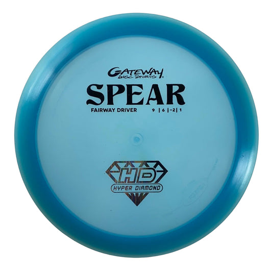 Gateway Disc Sports Spear | Hyper Diamond (HD) | Blue/Multi 176g Disc Golf