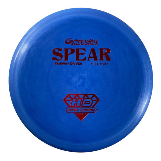 Gateway Disc Sports Spear | Hyper Diamond (HD) | Blue/Red 168g Disc Golf