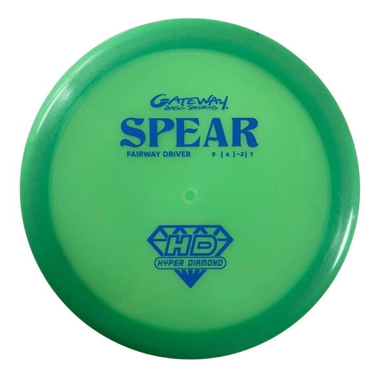 Gateway Disc Sports Spear | Hyper Diamond (HD) | Green/Blue 175g Disc Golf