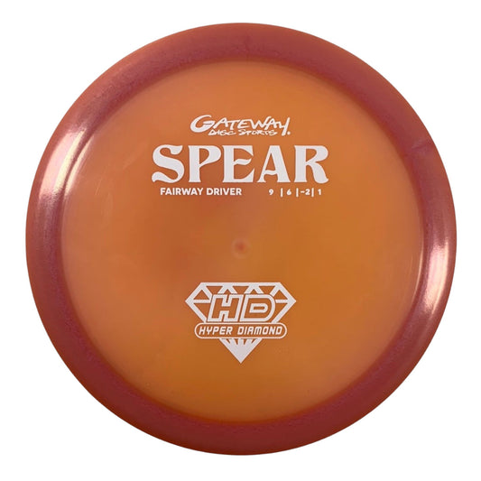 Gateway Disc Sports Spear | Hyper Diamond (HD) | Pink/White 173g Disc Golf