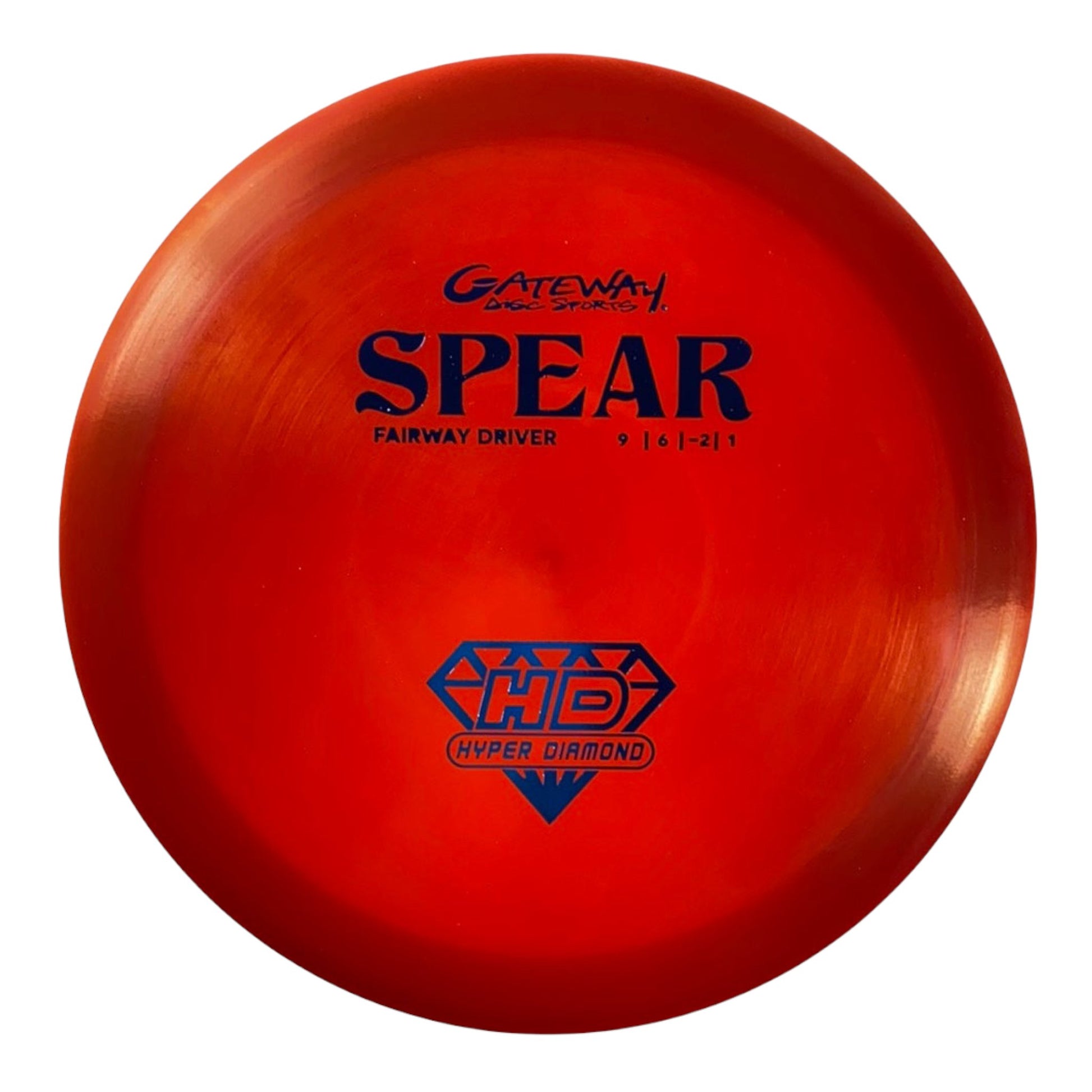 Gateway Disc Sports Spear | Hyper Diamond (HD) | Red/Blue 175-176g Disc Golf