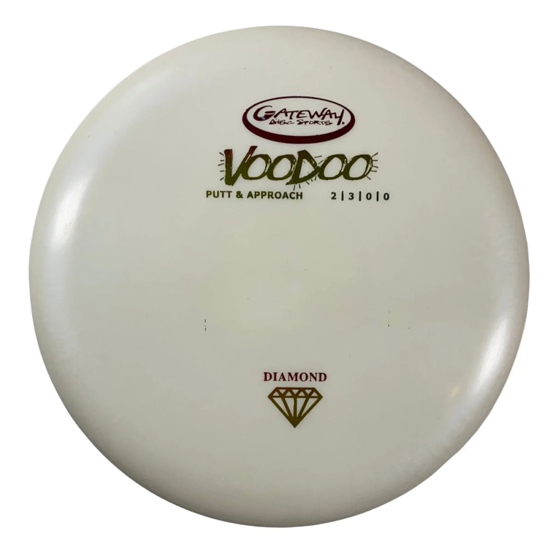 Gateway Disc Sports Voodoo | Diamond | White/Rainbow 173 - 176g Disc Golf