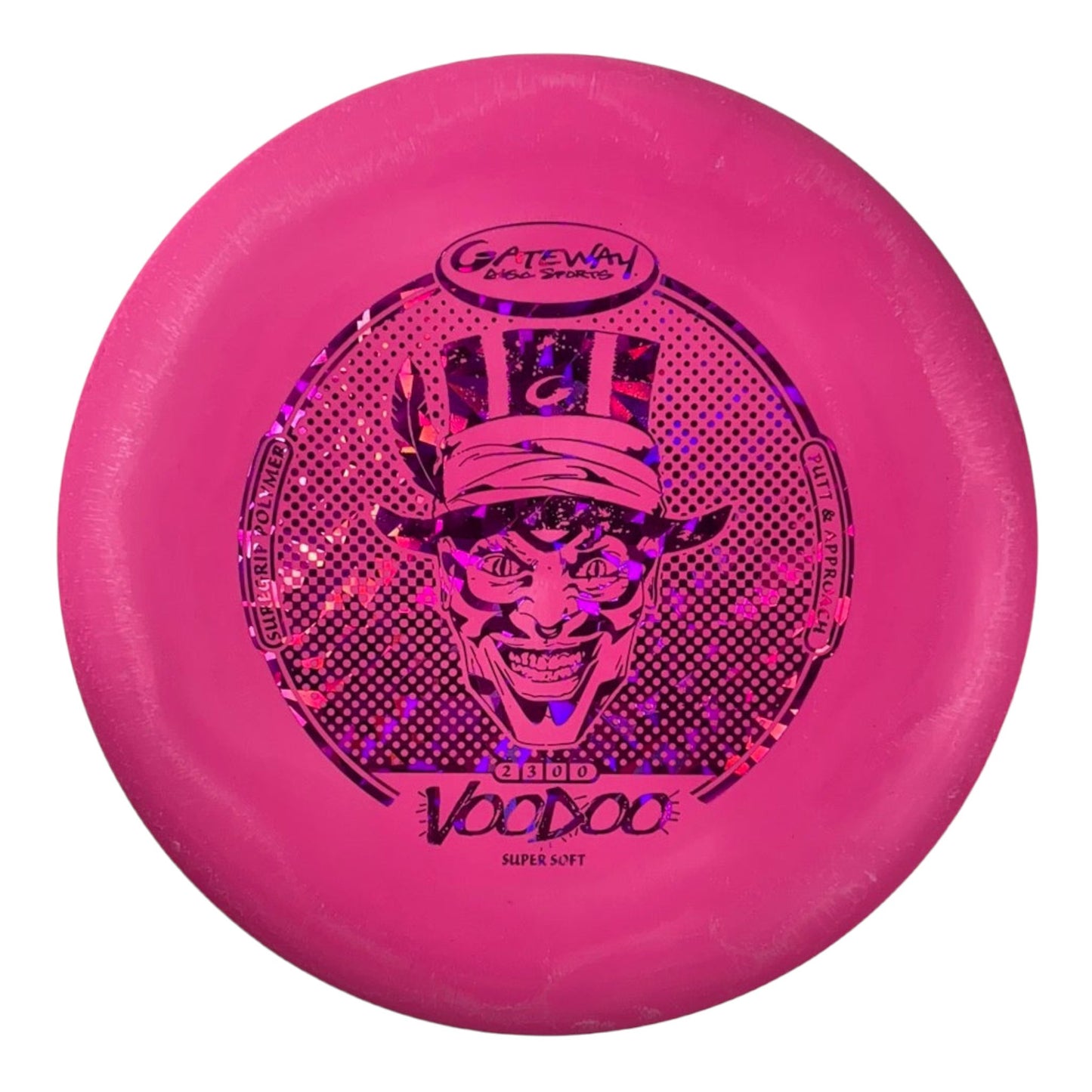 Gateway Disc Sports Voodoo | Super Soft (SS) | Pink/Pink 174g Disc Golf