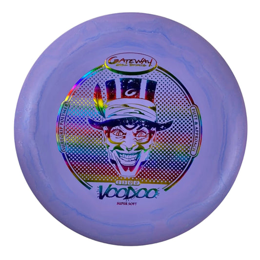 Gateway Disc Sports Voodoo | Super Soft (SS) | Purple/Rainbow 172g Disc Golf