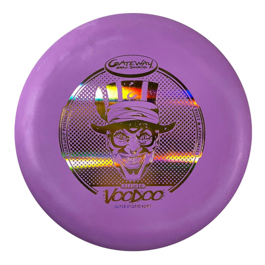 Gateway Disc Sports Voodoo | Super Stupid Soft (SSS) | Purple/Gold 175g Disc Golf