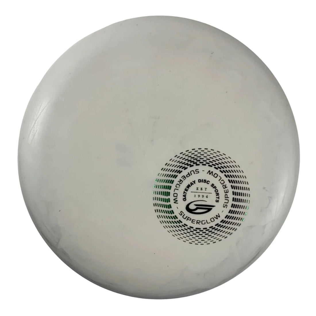 Gateway Disc Sports Warlock | Superglow SSS | White/Green 171 - 172g Disc Golf