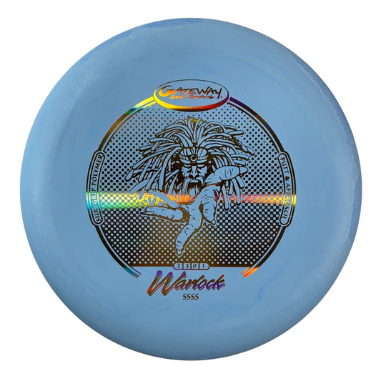 Gateway Disc Sports Warlock | Super Stupid Silly Soft (SSSS) | Blue/Gold 175g Disc Golf