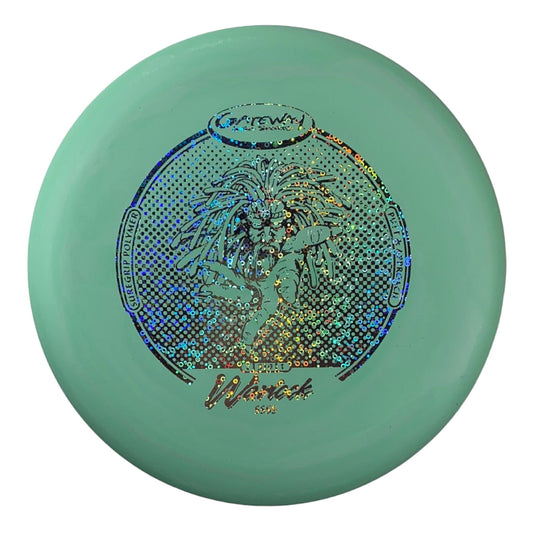 Gateway Disc Sports Warlock | Super Stupid Silly Soft (SSSS) | Green/Holo 174g Disc Golf