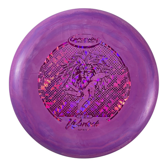 Gateway Disc Sports Warlock | Super Stupid Soft (SSS) | Purple/Pink 173g Disc Golf