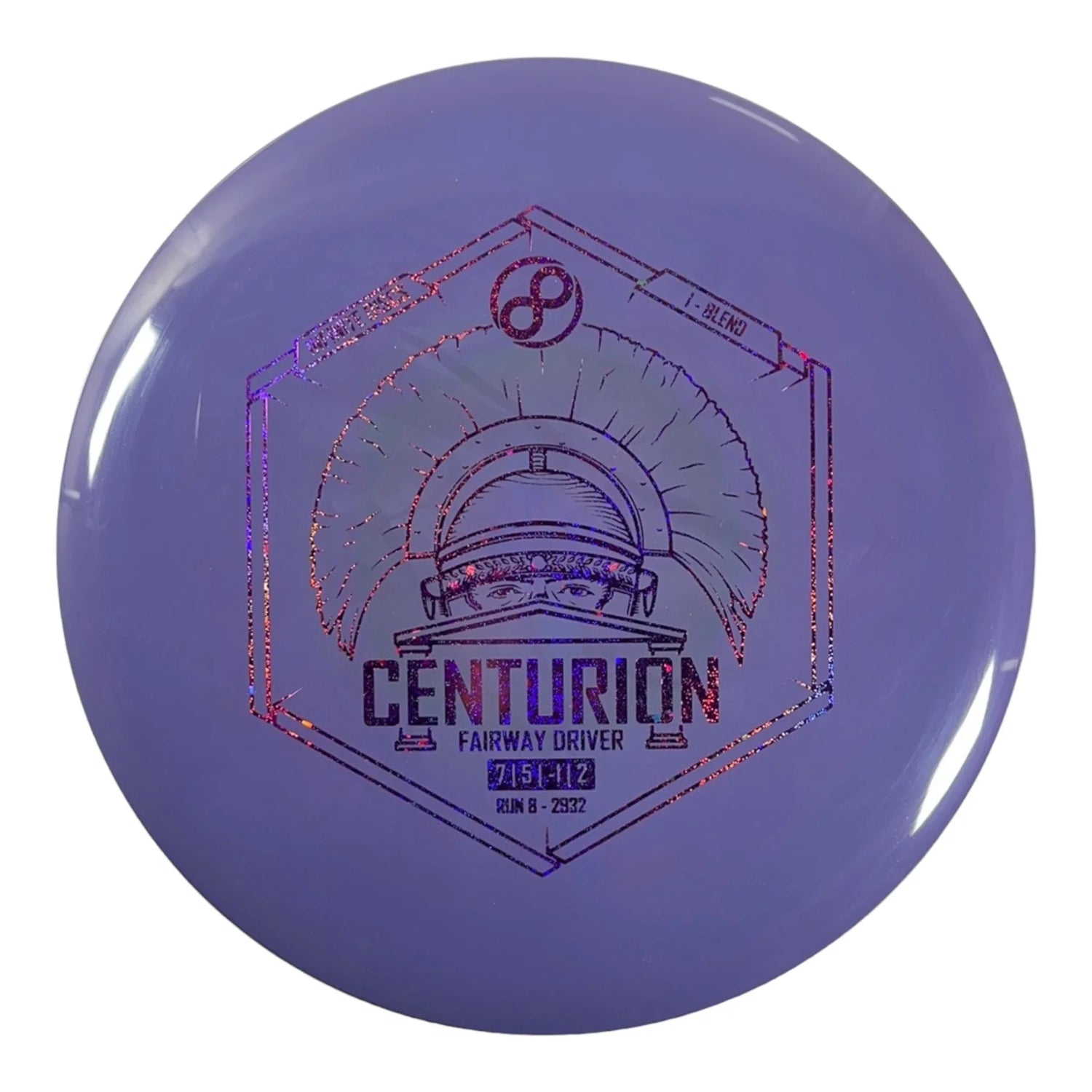Infinite Discs Centurion | I - Blend | Purple/Pink 173g Disc Golf