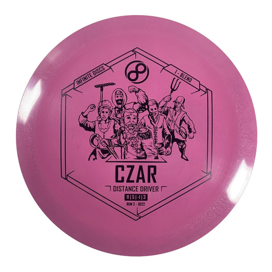 Infinite Discs Czar | I-Blend | Pink/Black 171g Disc Golf