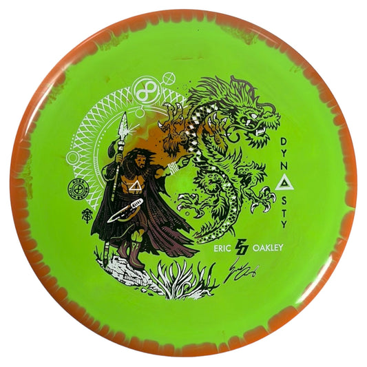 Infinite Discs Dynasty | Halo S-Blend | Green/Silver 173g Disc Golf