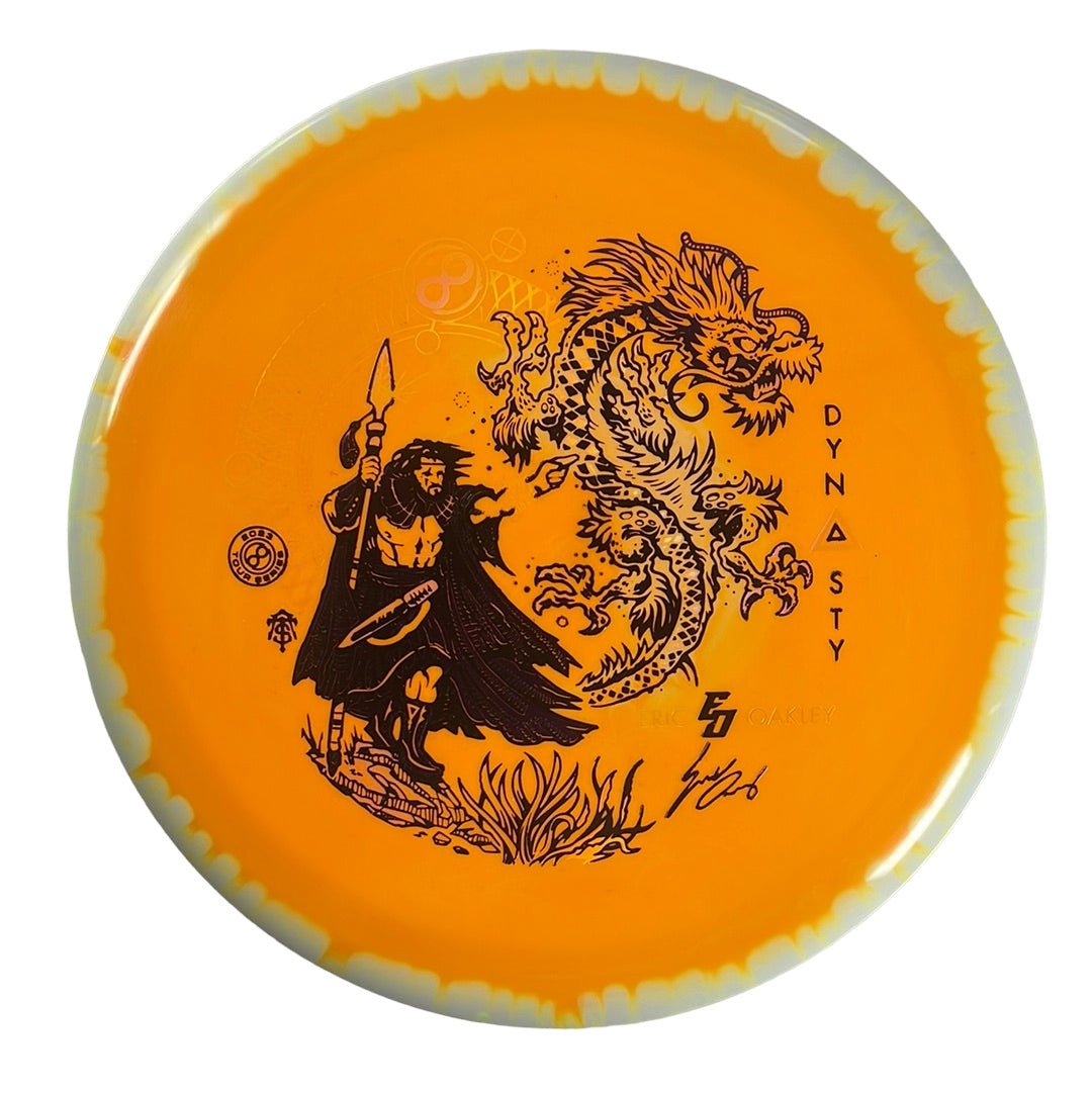 Infinite Discs Dynasty | Halo S-Blend | Orange/Purple 173g Disc Golf