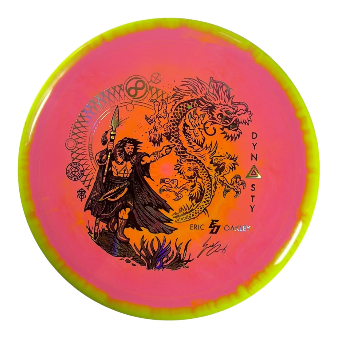 Infinite Discs Dynasty | Halo S - Blend | Pink/Rose 173g Disc Golf