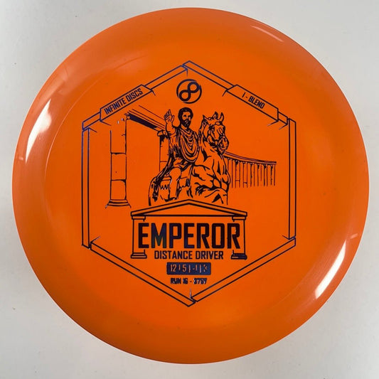 Infinite Discs Emperor | I-Blend | Orange/Blue 173g Disc Golf