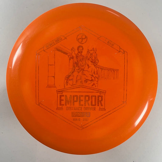 Infinite Discs Emperor | I-Blend | Orange/Oilslick 171g Disc Golf