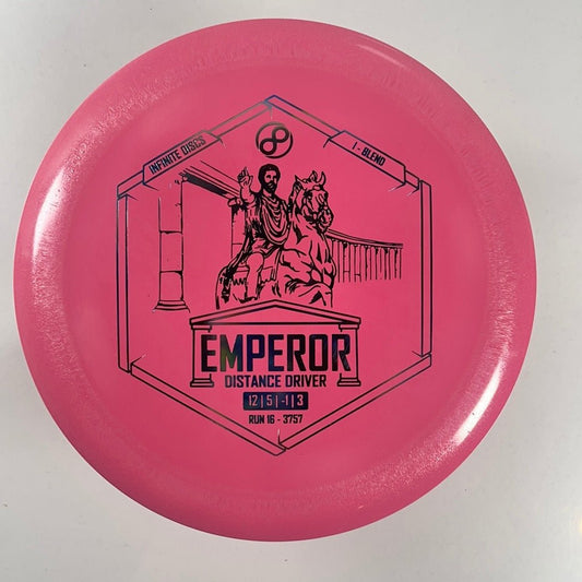 Infinite Discs Emperor | I-Blend | Pink/Blue 164g Disc Golf