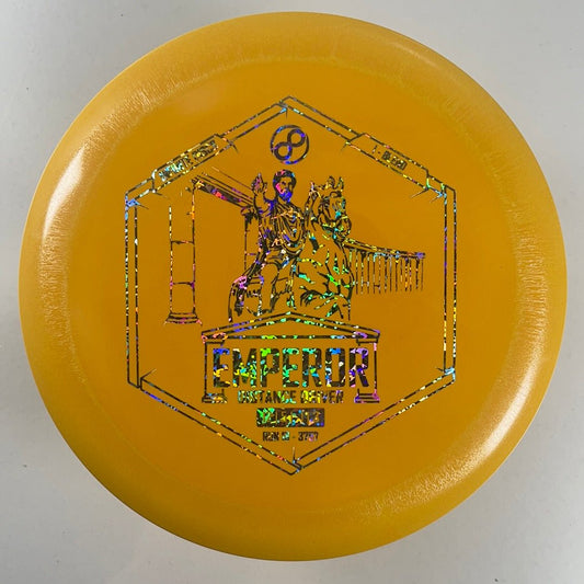 Infinite Discs Emperor | I-Blend | Yellow/Holo 166g Disc Golf