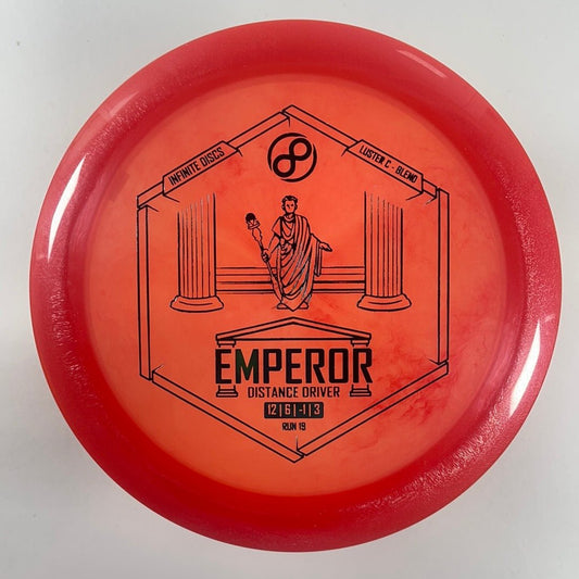 Infinite Discs Emperor | Luster C-Blend | Red/Blue 170g Disc Golf