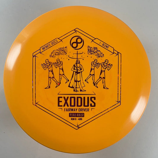 Infinite Discs Exodus | I-Blend | Orange/Pink 166g Disc Golf