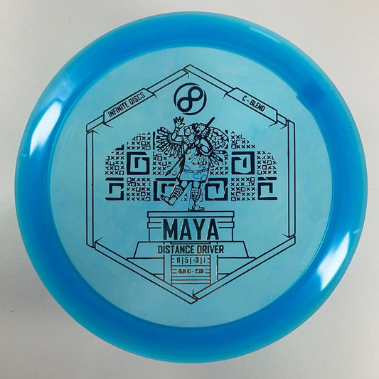 Infinite Discs Maya | C-Blend | Blue/Brown 173g Disc Golf
