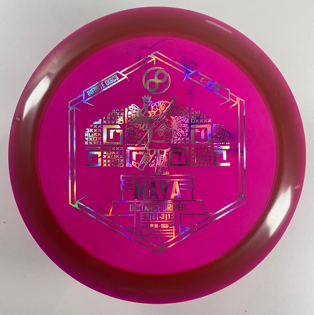 Infinite Discs Maya | C-Blend | Red/Holo 173g Disc Golf