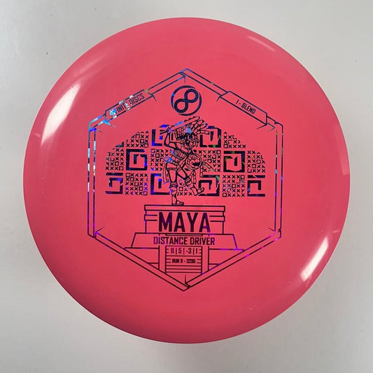 Infinite Discs Maya | I-Blend | Pink/Multi 172g Disc Golf
