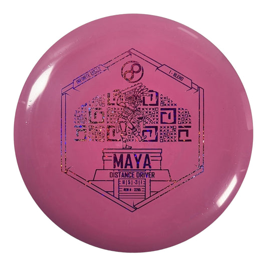Infinite Discs Maya | I-Blend | Pink/Pink 170g Disc Golf
