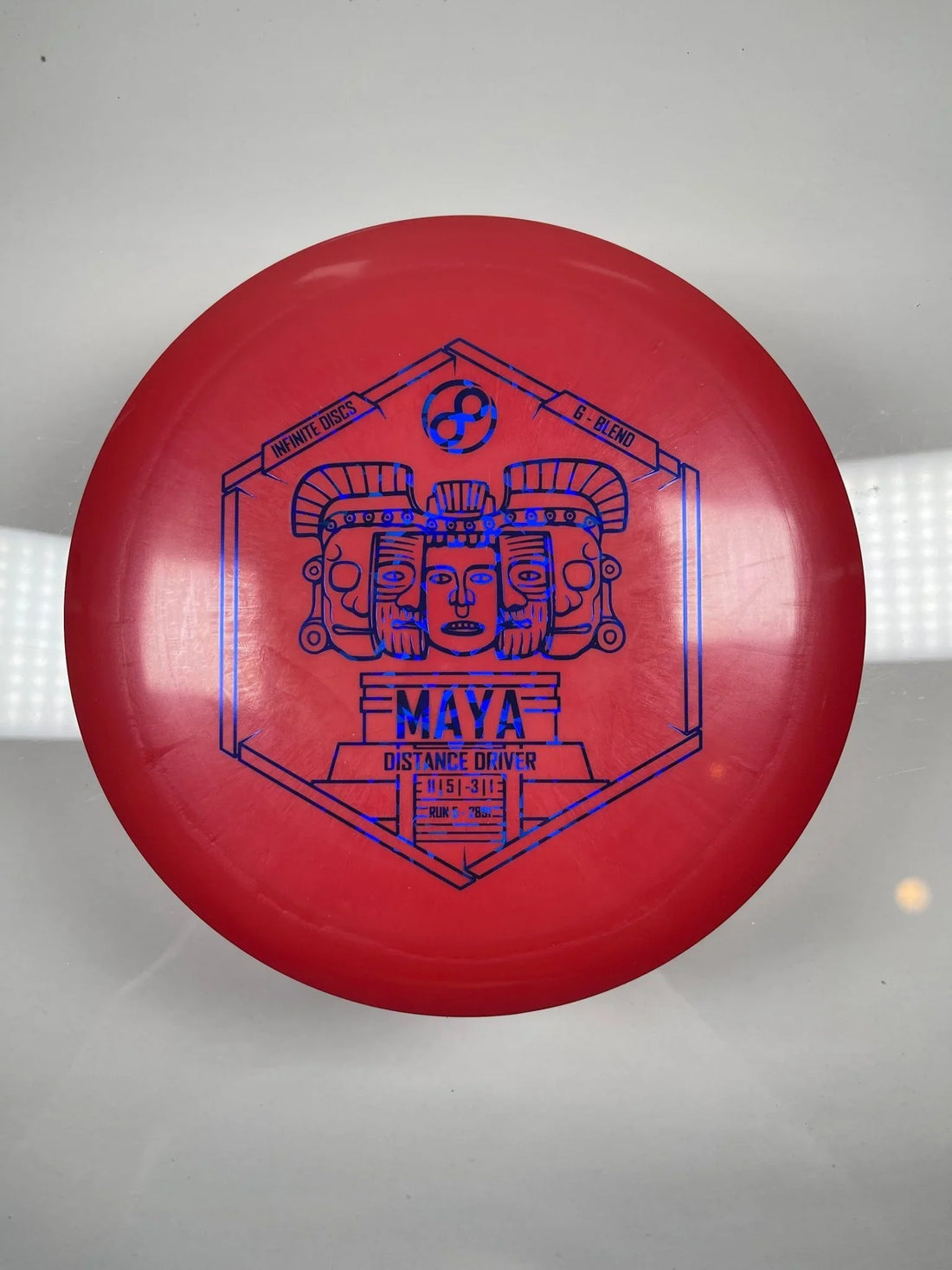 Infinite Discs Maya | G - Blend | Red/Purple 169 - 170g Disc Golf