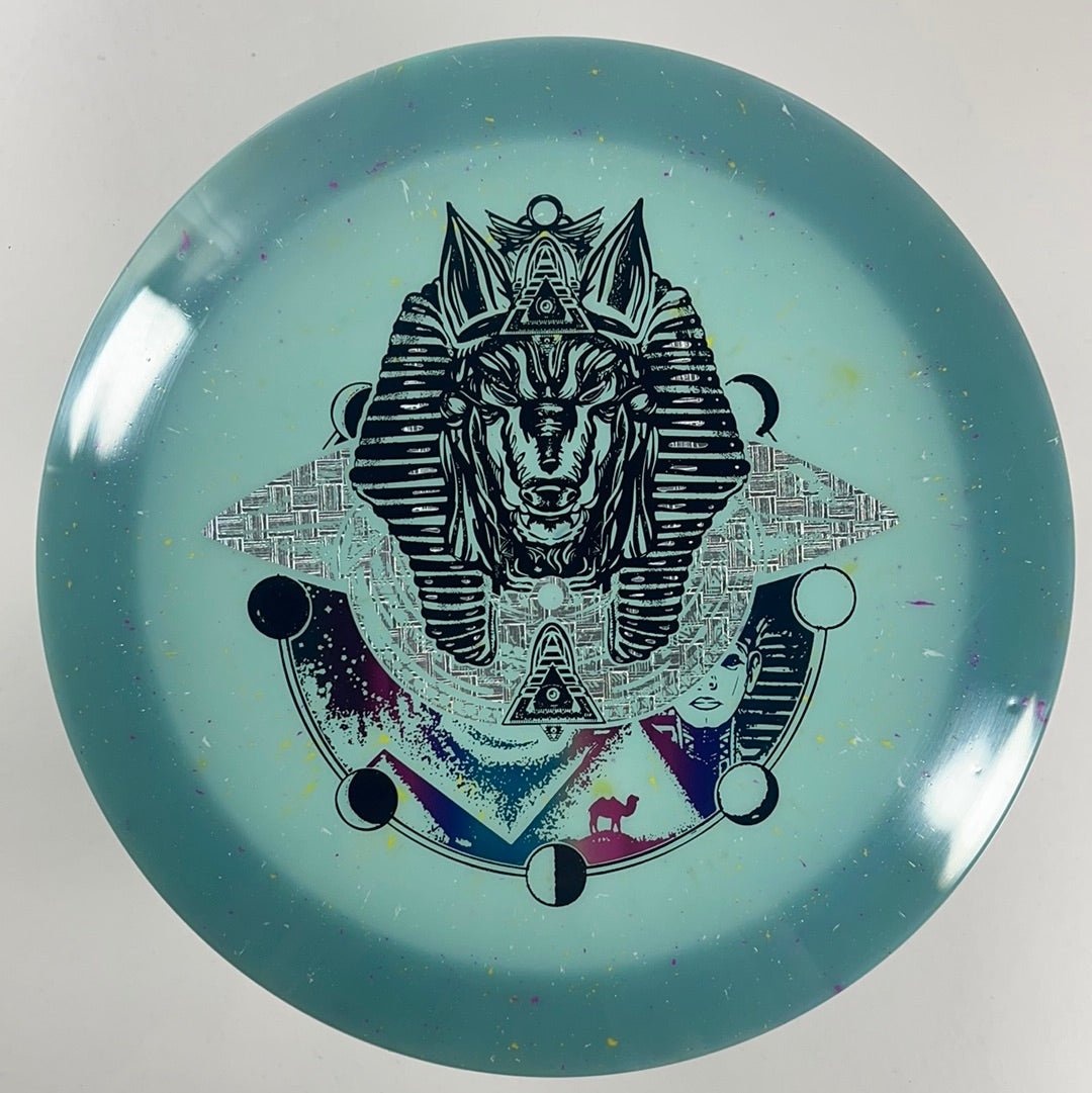 Infinite Discs Pharaoh | Splatter S-Blend | Blue/Silver 171g Disc Golf