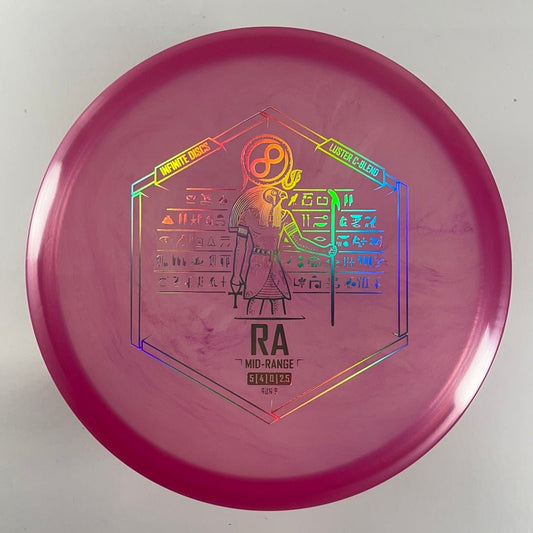 Infinite Discs Ra | Luster C-Blend | Pink/Holo 180g Disc Golf