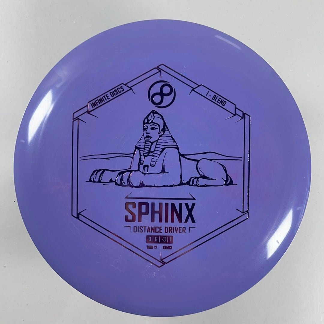 Infinite Discs Sphinx | I-Blend | Purple/Pink 173g Disc Golf