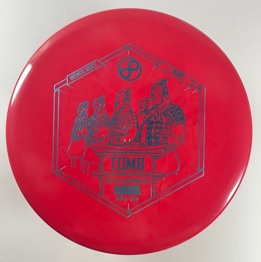 Infinite Discs Tomb | I-Blend | Red/Blue 170g Disc Golf