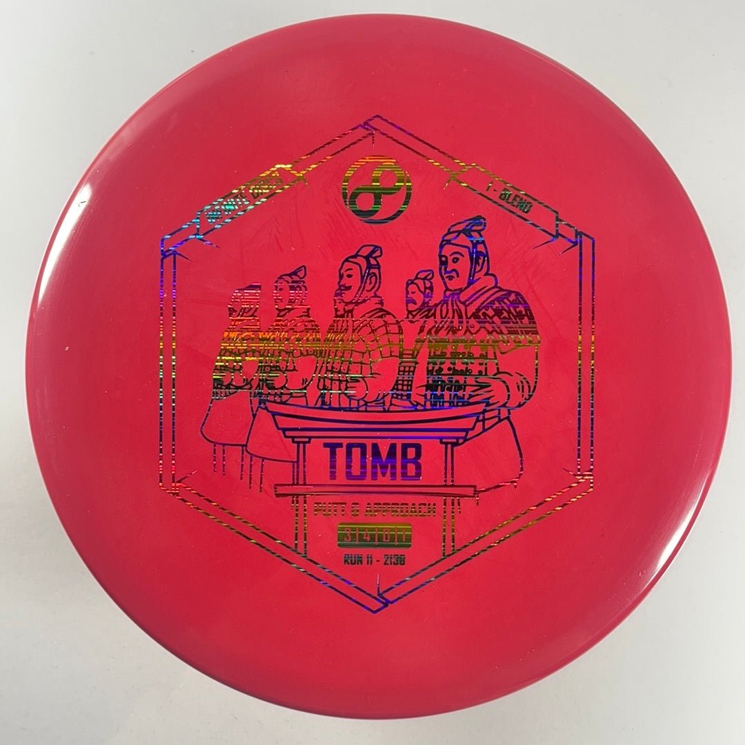 Infinite Discs Tomb | I-Blend | Red/Rainbow 170g Disc Golf