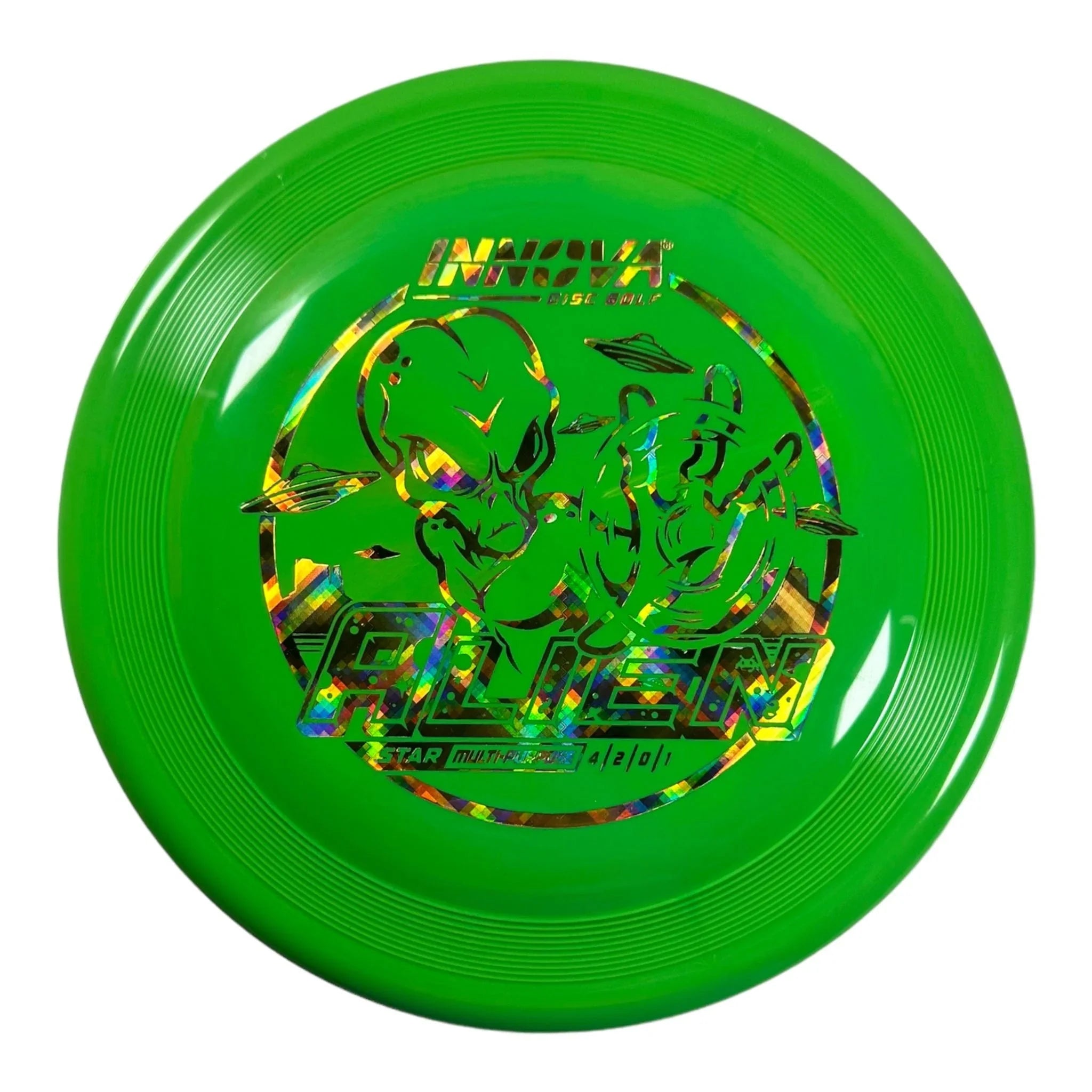 Innova Champion Discs Alien | Star | Green/Gold 179g Disc Golf