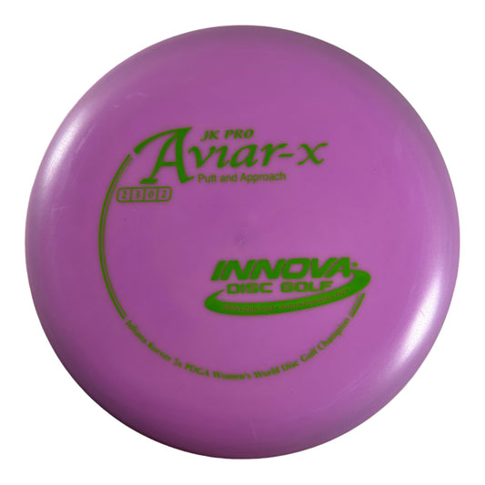 Innova Champion Discs Aviar-X | JK Pro | Purple/Green 167g (Juliana Korver) Disc Golf