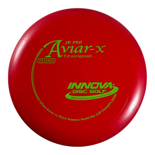 Innova Champion Discs Aviar-X | JK Pro | Red/Green 170g (Juliana Korver) Disc Golf