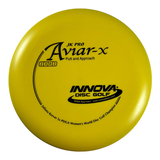 Innova Champion Discs Aviar-X | JK Pro | Yellow/Purple 171g (Juliana Korver) Disc Golf