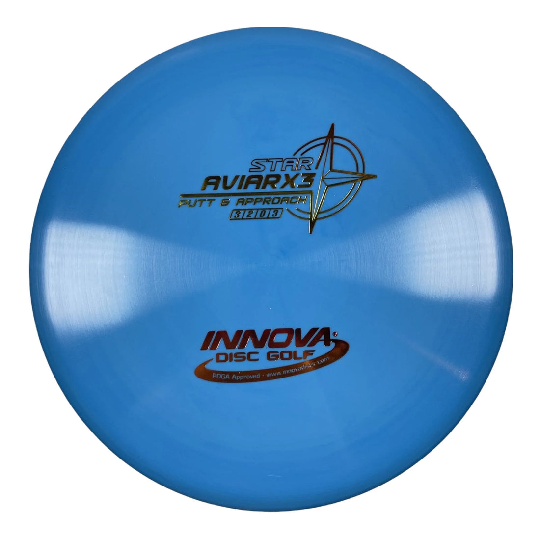Innova Champion Discs AviarX3 | Star | Blue/Metallic 168 - 169g Disc Golf