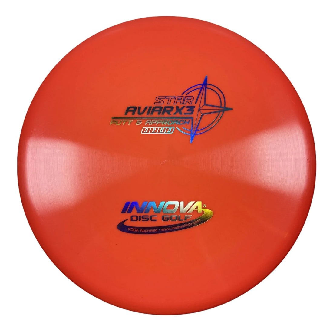 Innova Champion Discs AviarX3 | Star | Orange/Holo 167 - 169g Disc Golf