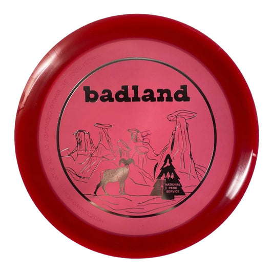 Innova Champion Discs Badland - Beast | Champion | Red/Silver 170g (First Run) 32/50 Disc Golf