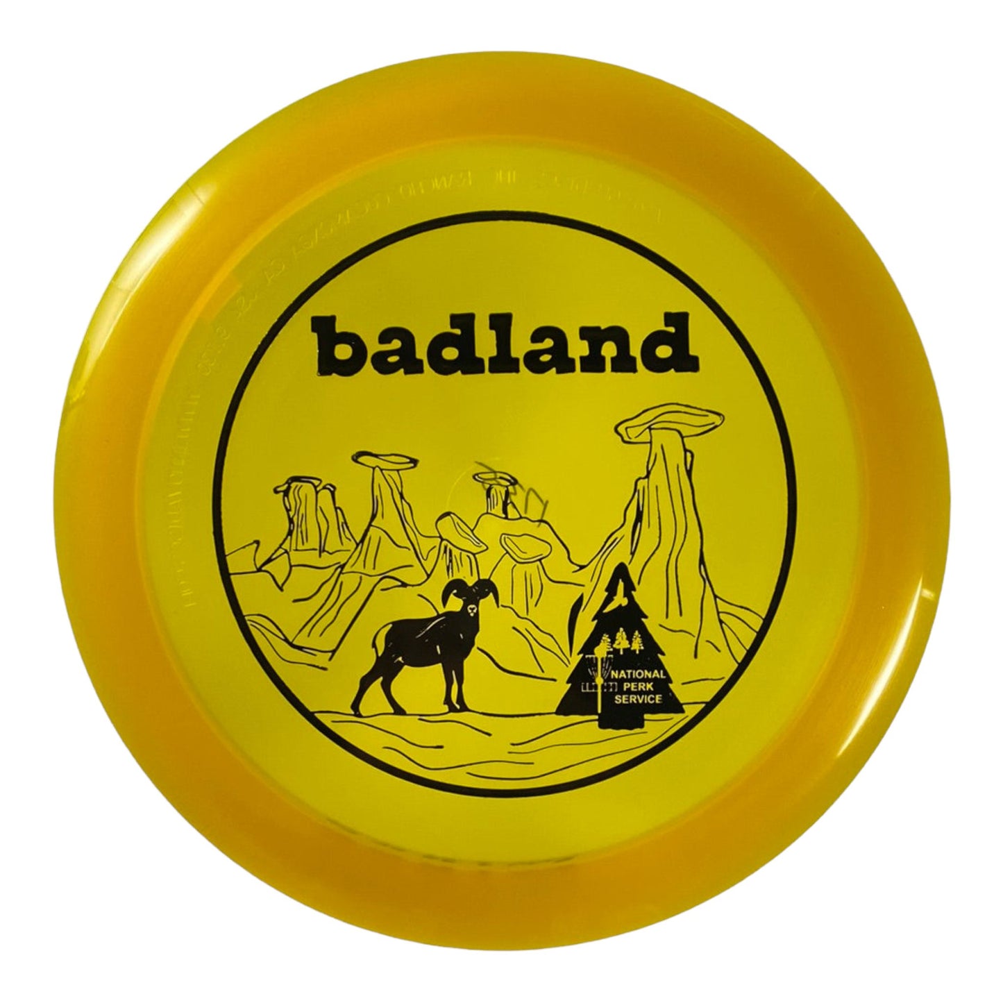 Innova Champion Discs Badland - Beast | Champion | Yellow/Black 175g (First Run) 39/50 Disc Golf