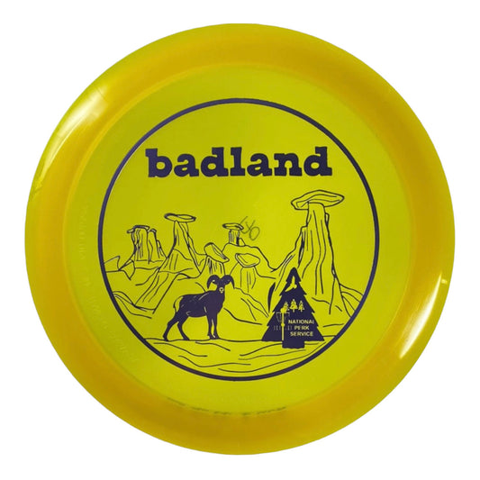 Innova Champion Discs Badland - Beast | Champion | Yellow/Purple 170g (First Run) 44/50 Disc Golf