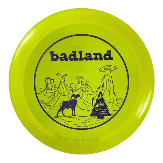 Innova Champion Discs Badland - Beast | Champion | Yellow/Purple 175g (First Run) 34/50 Disc Golf