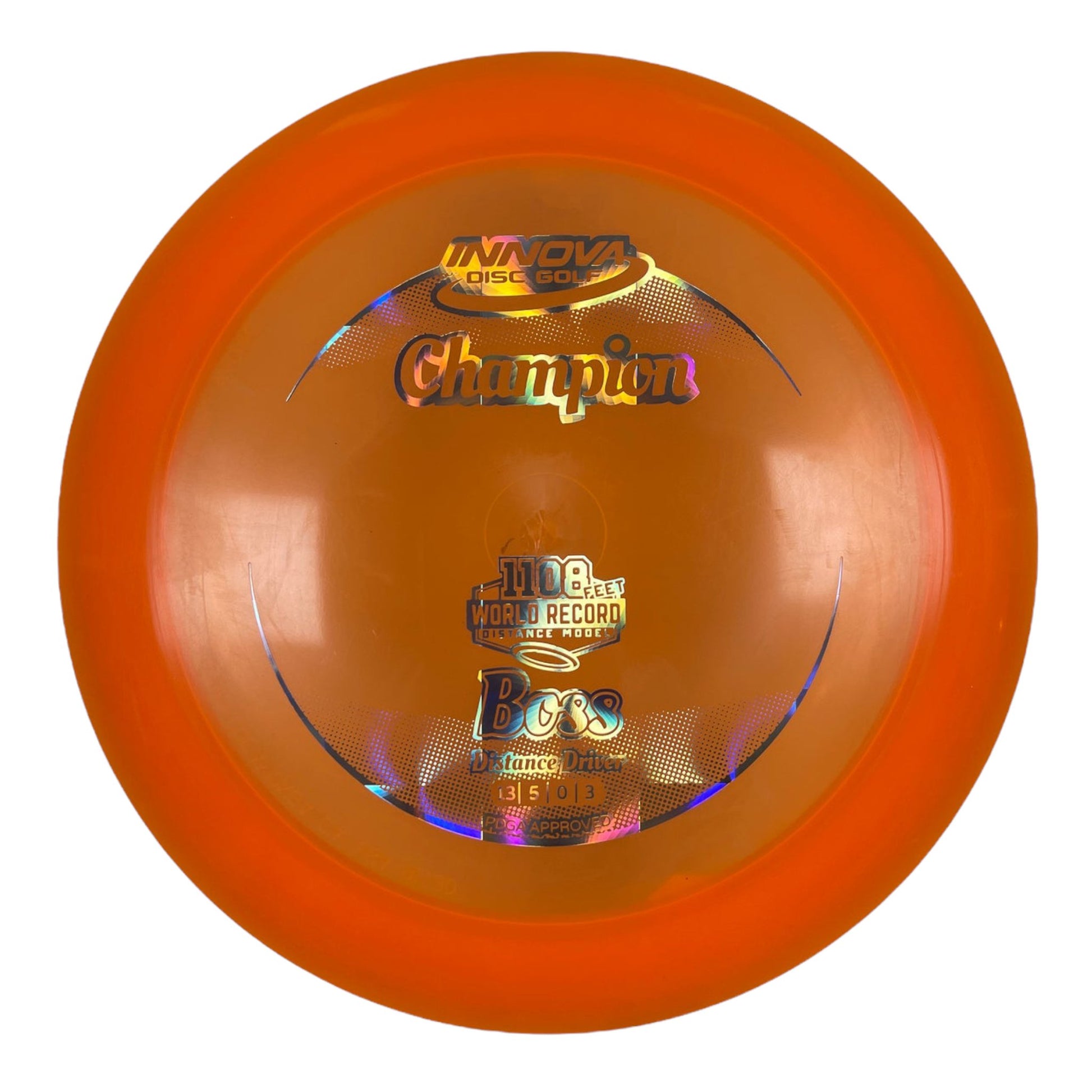 Innova Champion Discs Boss | Champion | Orange/Holo 173g Disc Golf