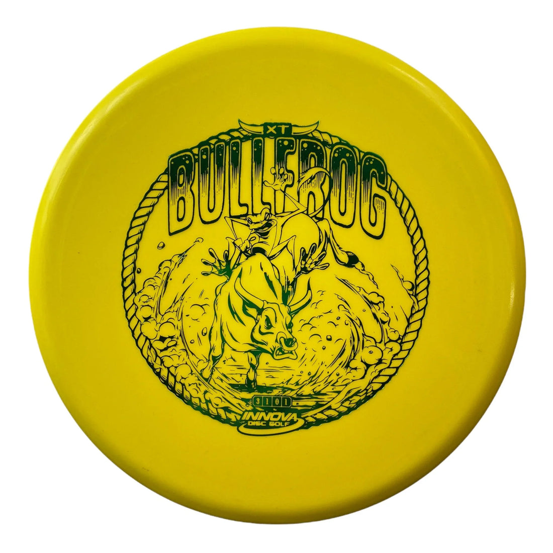 Innova Champion Discs Bullfrog | XT | Yellow/Green 170 - 172g Disc Golf