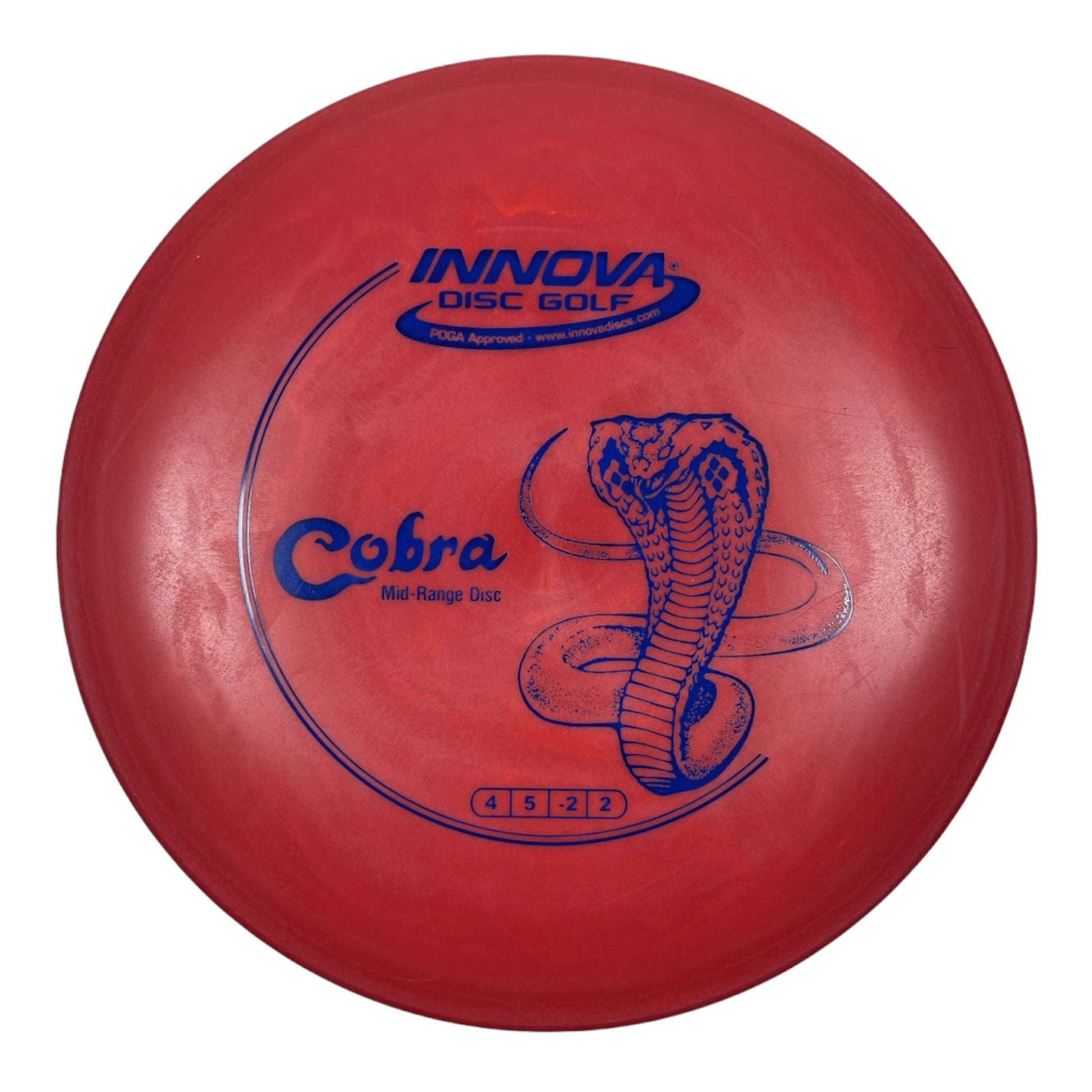 Innova Champion Discs Cobra | DX | Red/Blue 173-174g Disc Golf