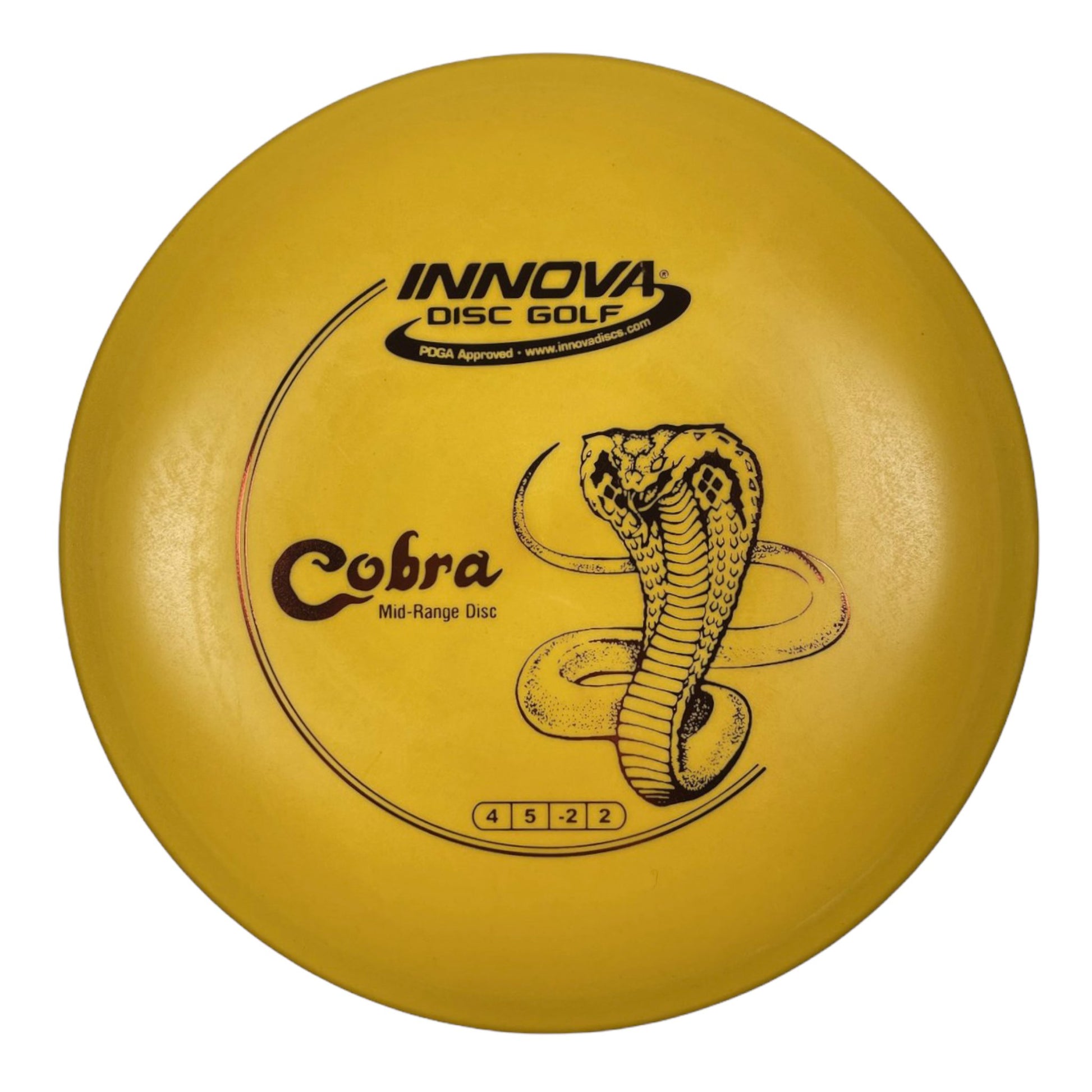 Innova Champion Discs Cobra | DX | Yellow/Red Disc Golf