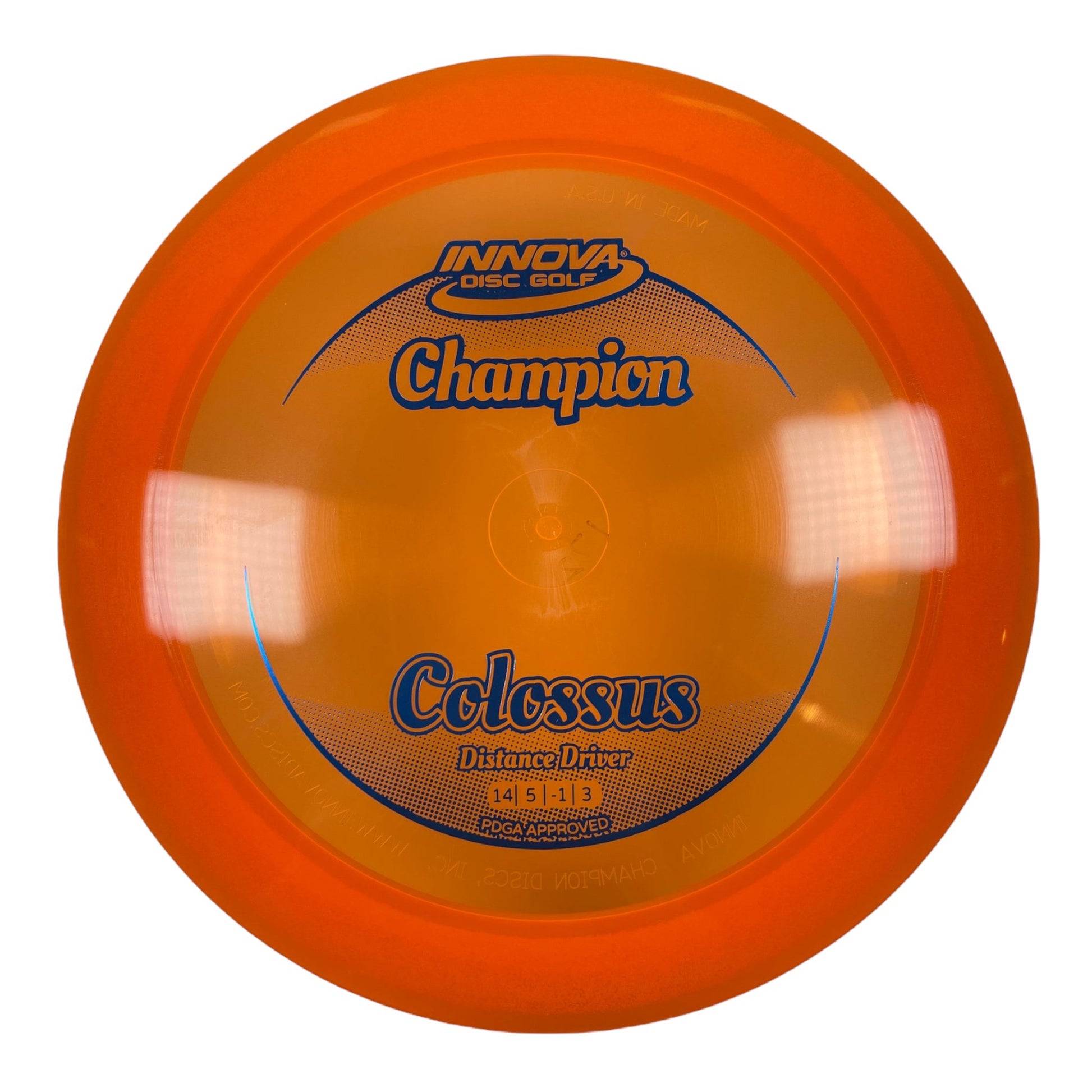 Innova Champion Discs Colossus | Champion | Orange/Blue 172g Disc Golf